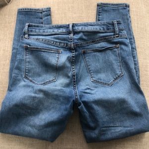 Gap curvy true skinny super high rise jeans